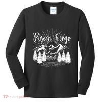 Pigeon Forge Tennessee Great Smoky Mountains National Park Kids Long Sleeve Shirt thumb 0
