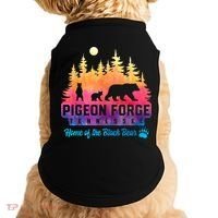 Pigeon Forge Tennessee Bear Great Smoky Mountains Tie Dye Doggie Tank thumb 0