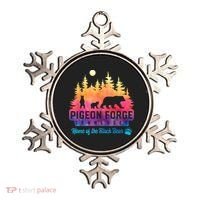 Pigeon Forge Tennessee Bear Great Smoky Mountains Tie Dye Ornament thumb 0