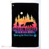 Pigeon Forge Tennessee Bear Great Smoky Mountains Tie Dye Golf Towel thumb 0