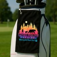 Pigeon Forge Tennessee Bear Great Smoky Mountains Tie Dye Golf Towel thumb 2