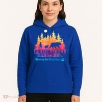 Pigeon Forge Tennessee Bear Great Smoky Mountains Tie Dye Hoodie thumb 5