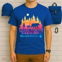 Pigeon Forge Tennessee Bear Great Smoky Mountains Tie Dye T-Shirt thumb 6