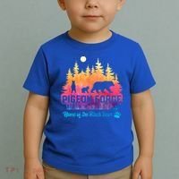 Pigeon Forge Tennessee Bear Great Smoky Mountains Tie Dye Toddler T-Shirt thumb 2