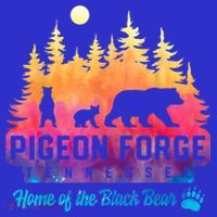 Pigeon Forge Tennessee Bear Great Smoky Mountains Tie Dye Women's T-Shirt thumb 6
