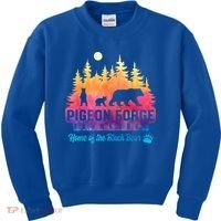 Pigeon Forge Tennessee Bear Great Smoky Mountains Tie Dye Kids Sweatshirt thumb 0