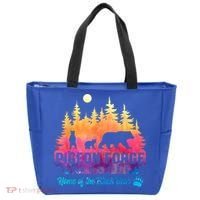 Pigeon Forge Tennessee Bear Great Smoky Mountains Tie Dye Tote Bag thumb 0