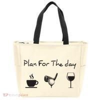 Plan For The Day Coffee Golf Wine Tote Bag thumb 0
