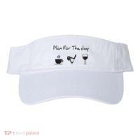 Plan For The Day Coffee Golf Wine Visor thumb 0