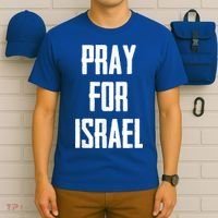 Pray For The Peace Of Jerusalem & Pray For Israel Pro Jewish T-Shirt thumb 6