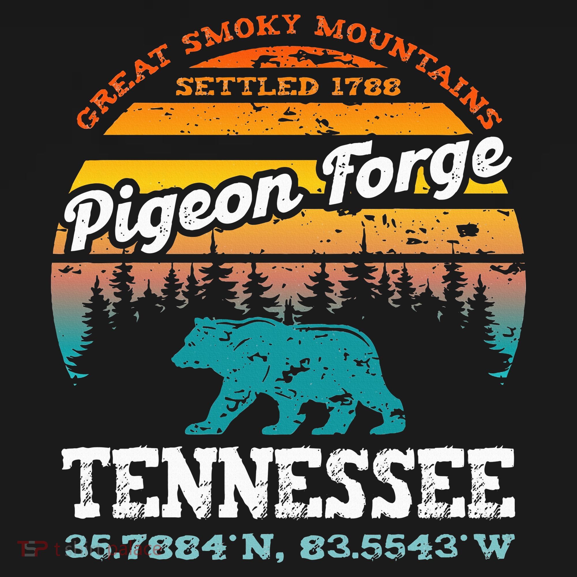Pigeon Forge Tennessee Great Smoky Mountains Trip Gifts Hoodie