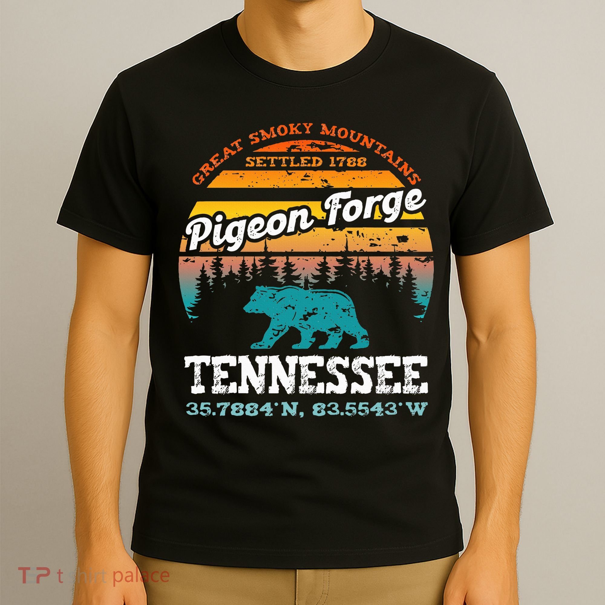 Pigeon Forge Tennessee Great Smoky Mountains Trip Gifts T-Shirt