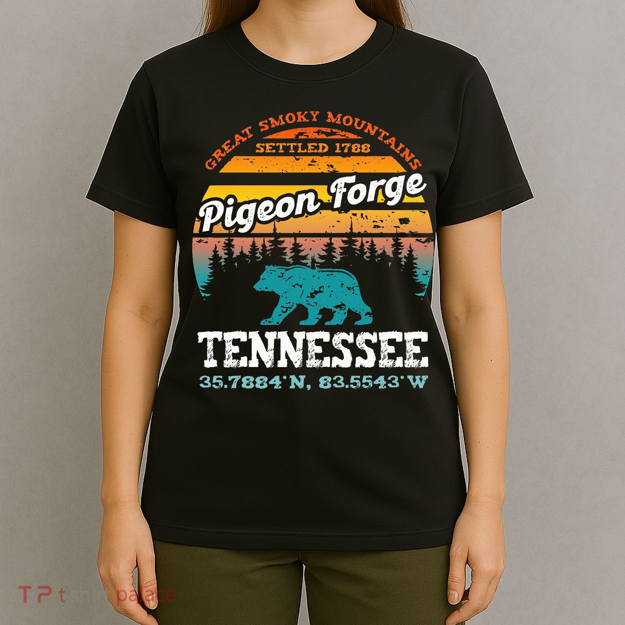 Pigeon Forge Tennessee Great Smoky Mountains Trip Gifts T-Shirt