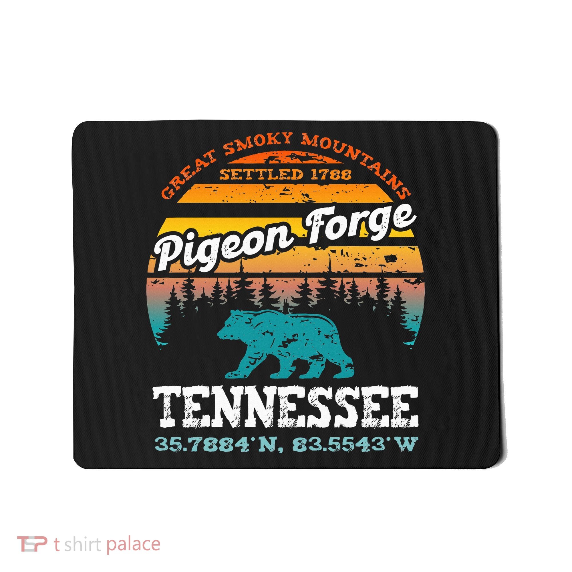 Pigeon Forge Tennessee Great Smoky Mountains Trip Gifts Mousepad