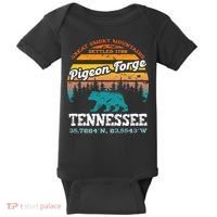 Pigeon Forge Tennessee Great Smoky Mountains Trip Gifts Baby Bodysuit thumb 0