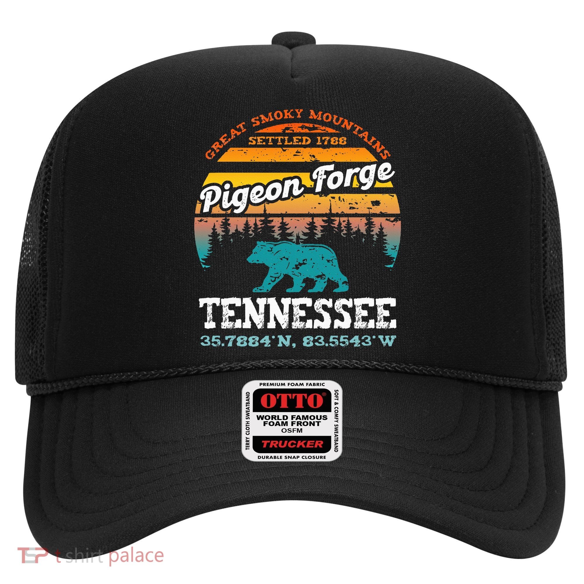 Pigeon Forge Tennessee Great Smoky Mountains Trip Gifts Hat