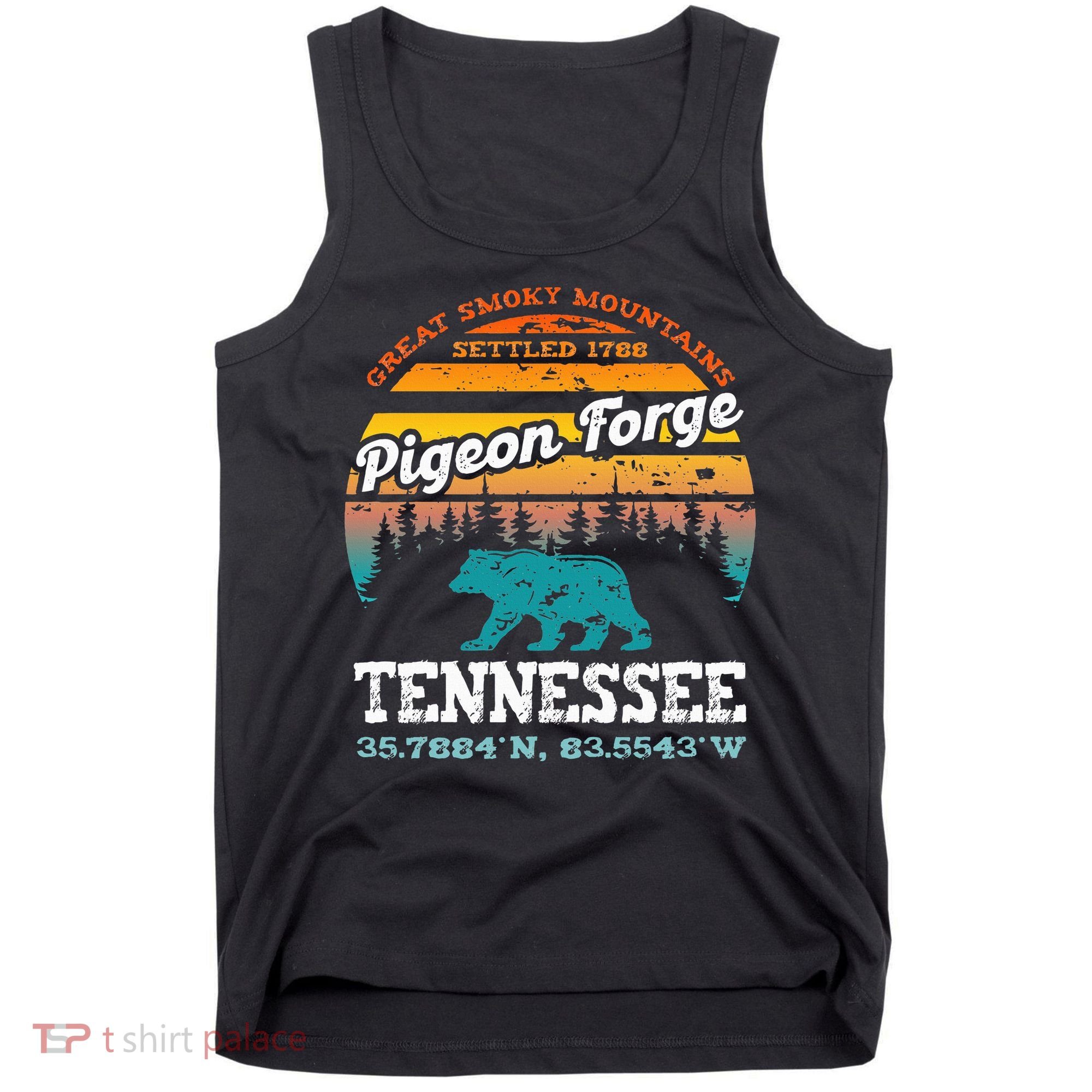 Pigeon Forge Tennessee Great Smoky Mountains Trip Gifts Tank Top