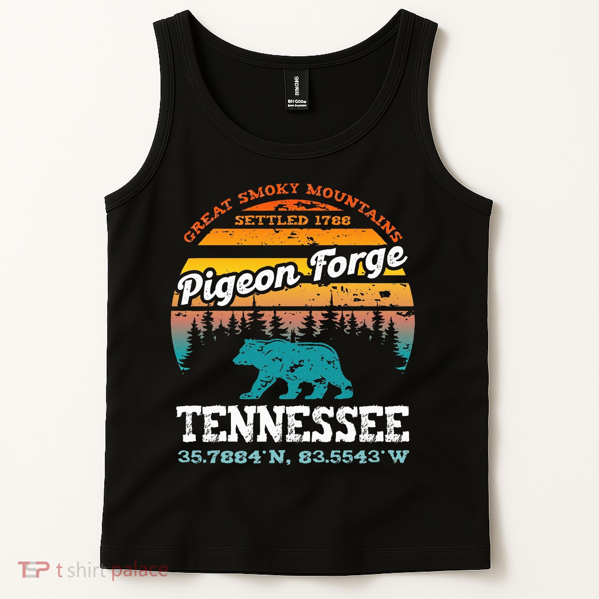 Pigeon Forge Tennessee Great Smoky Mountains Trip Gifts Tank Top