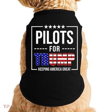 Pilots For Trump Keeping America First Doggie Tank