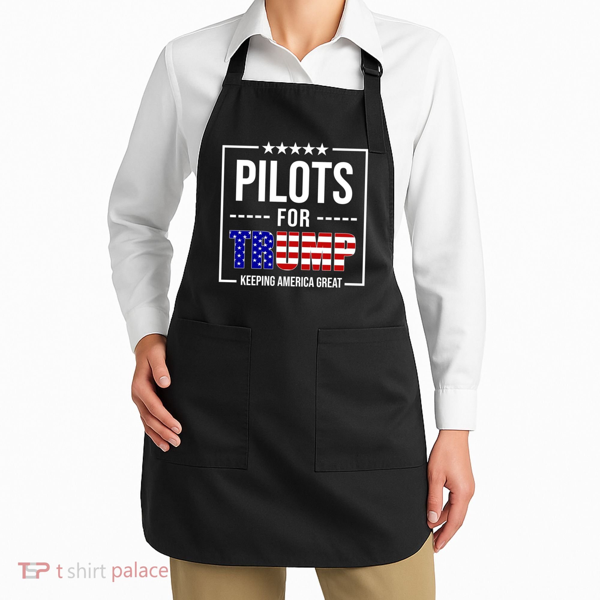 Pilots For Trump Keeping America First Apron