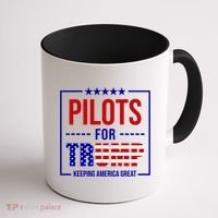 Pilots For Trump Keeping America First Coffee Mug thumb 1
