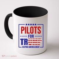 Pilots For Trump Keeping America First Coffee Mug thumb 0