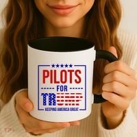 Pilots For Trump Keeping America First Coffee Mug thumb 3