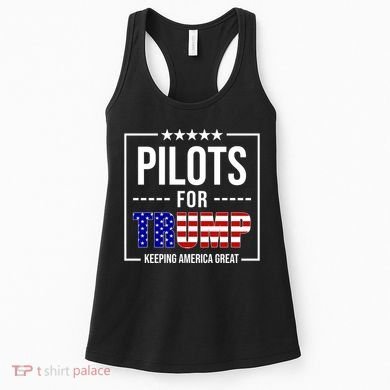 Pilots For Trump Keeping America First Women's Tank Top