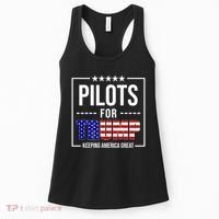 Pilots For Trump Keeping America First Women's Tank Top thumb 0