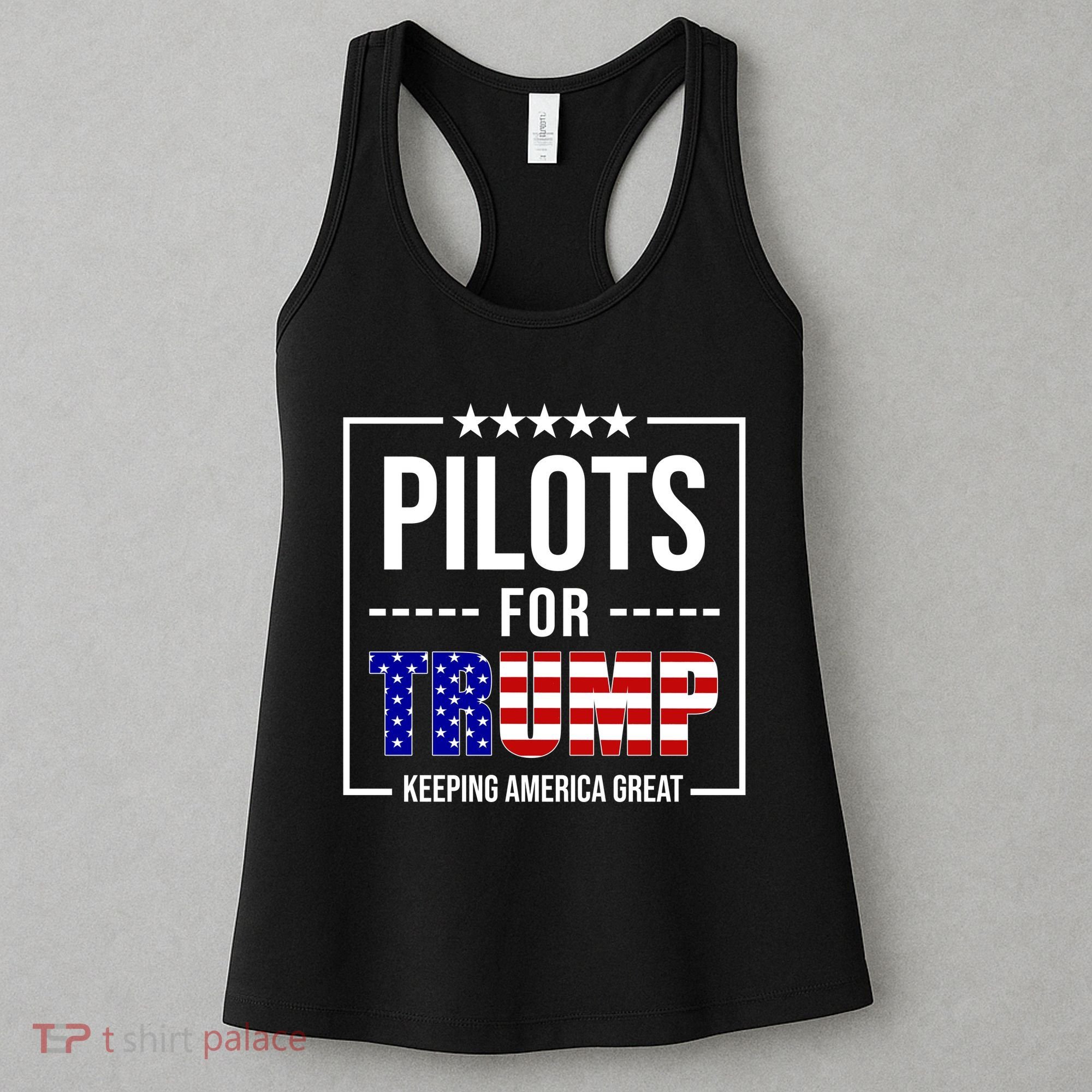 Pilots For Trump Keeping America First Women's Tank Top