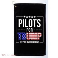 Pilots For Trump Keeping America First Golf Towel thumb 0