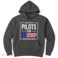 Pilots For Trump Keeping America First Hoodie thumb 0