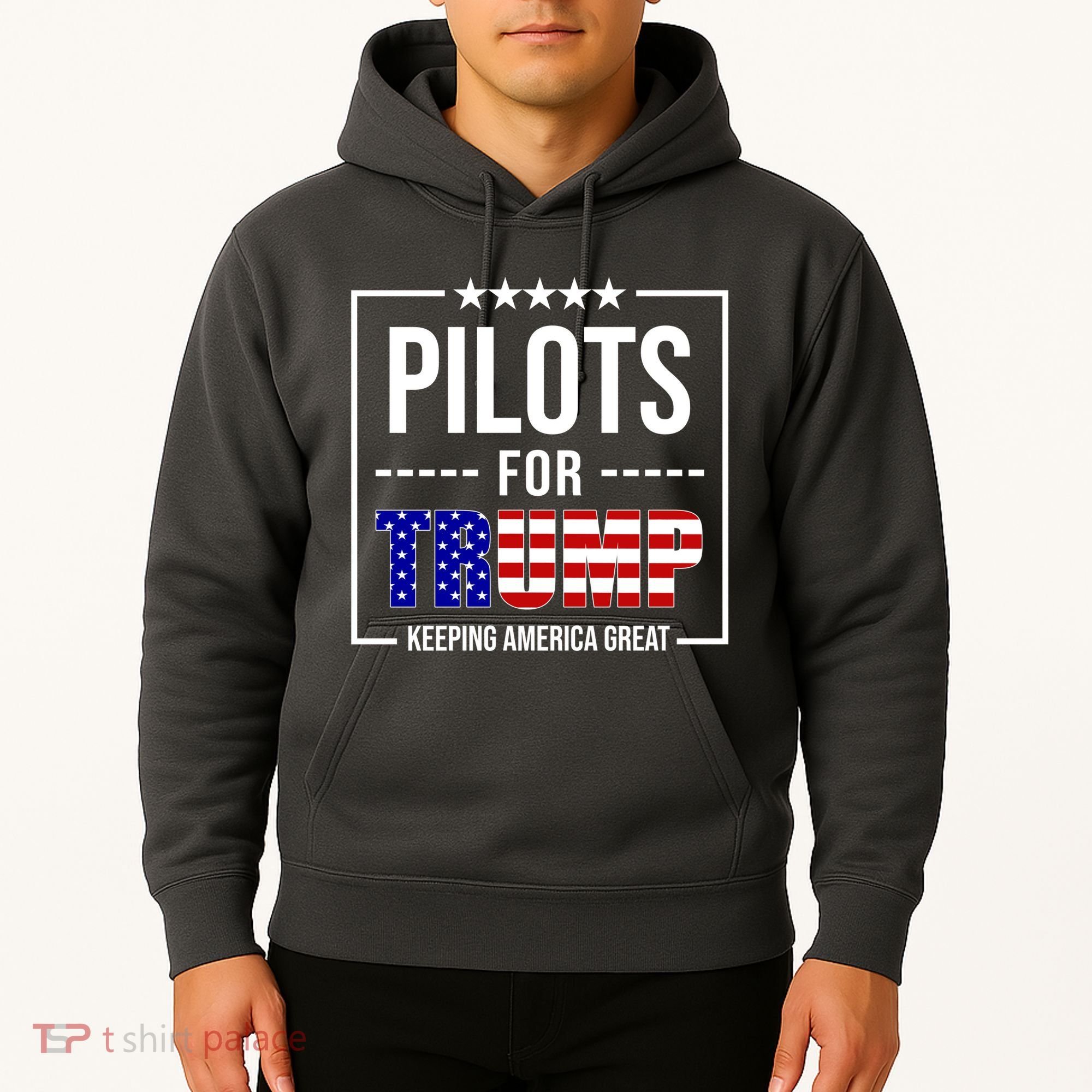 Pilots For Trump Keeping America First Hoodie