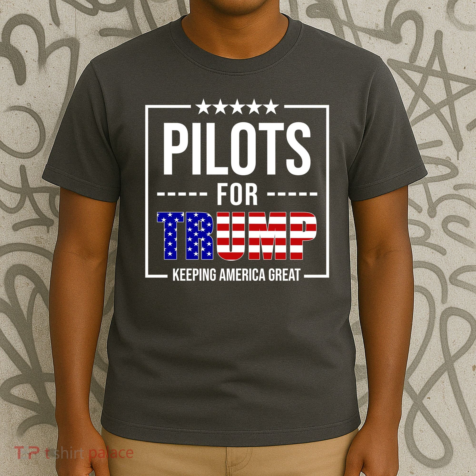 Pilots For Trump Keeping America First T-Shirt