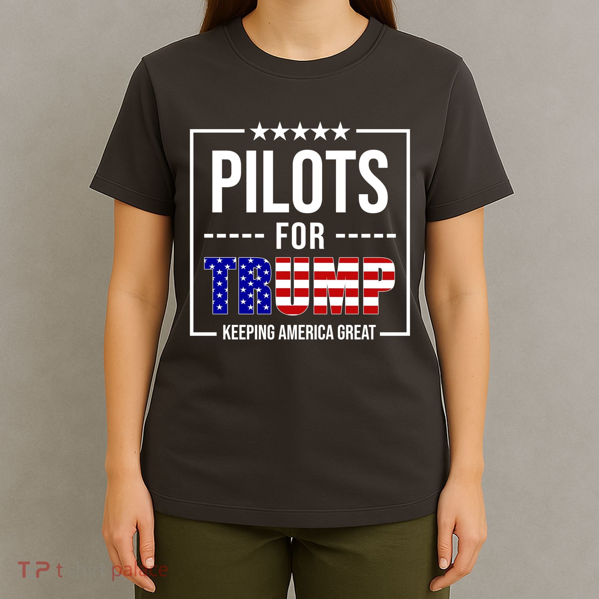 Pilots For Trump Keeping America First T-Shirt