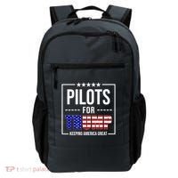 Pilots For Trump Keeping America First Backpack thumb 0