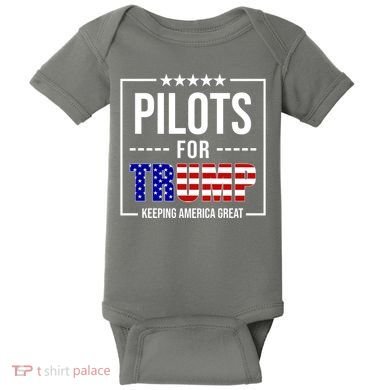 Pilots For Trump Keeping America First Baby Bodysuit
