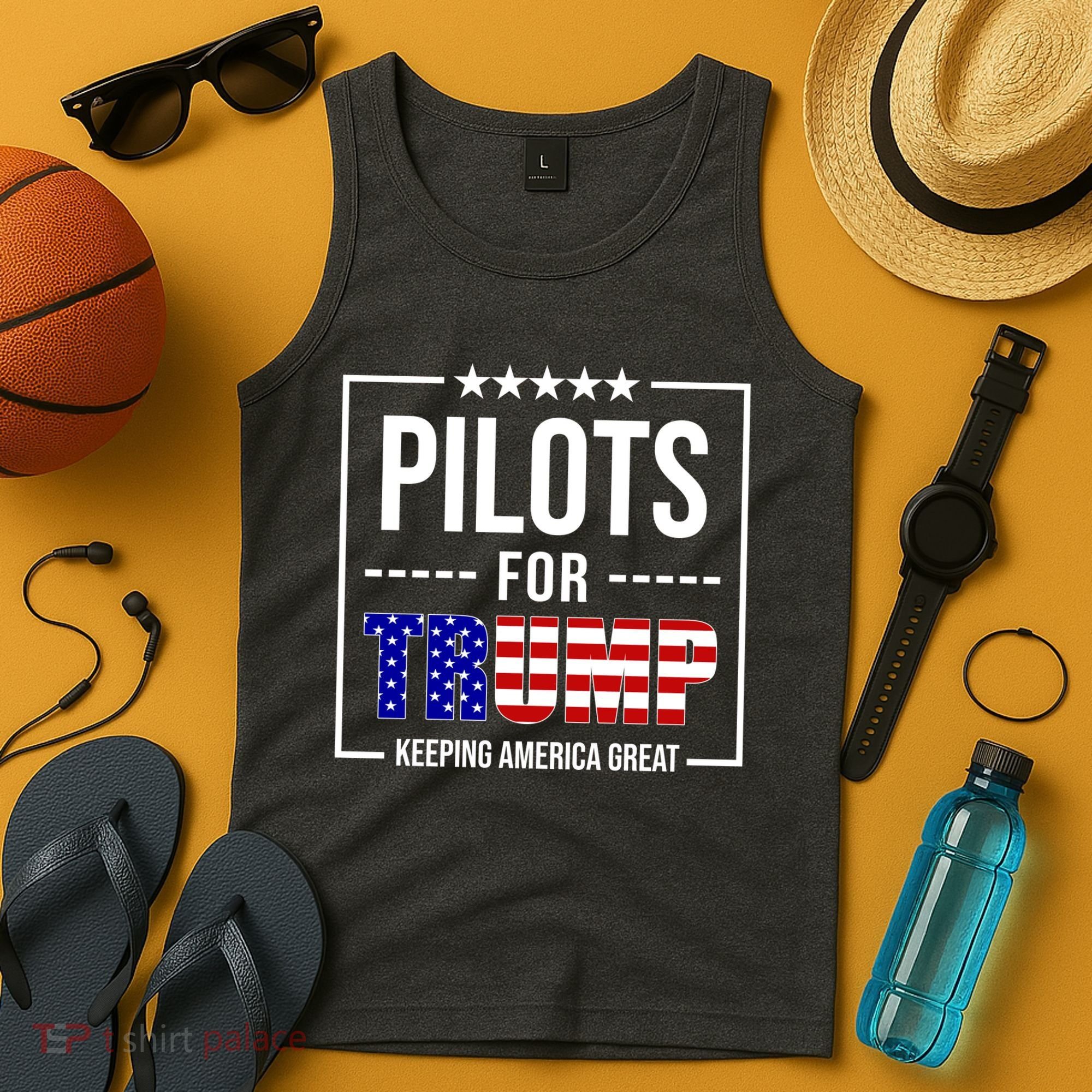 Pilots For Trump Keeping America First Tank Top