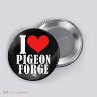 Pigeon Forge Tennessee Great Smoky Mountains National Park Button thumb 0