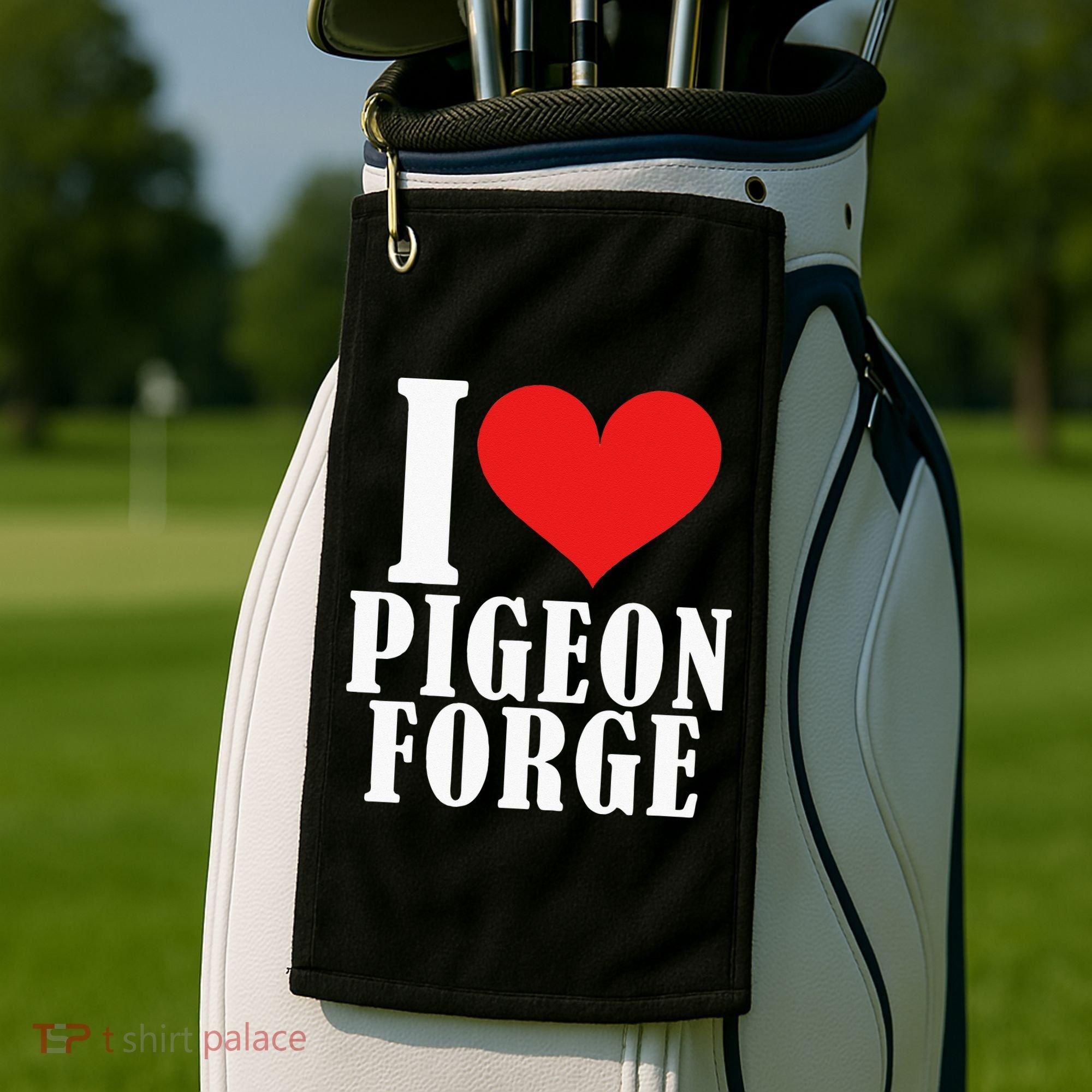Pigeon Forge Tennessee Great Smoky Mountains National Park Golf Towel