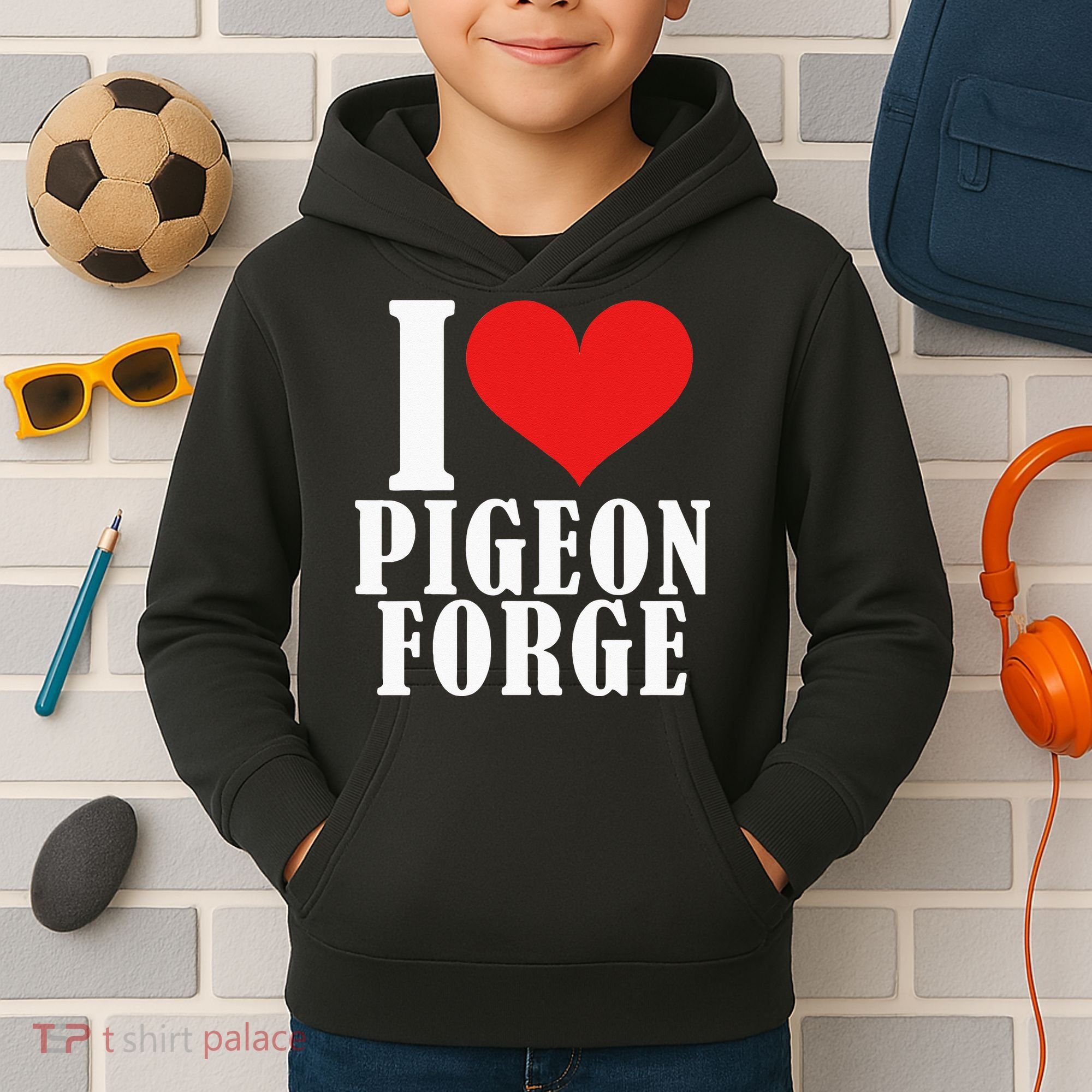 Pigeon Forge Tennessee Great Smoky Mountains National Park Kids Hoodie