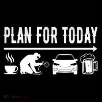 Plan For Today Coffee Welding Cars Beer Toddler Hoodie thumb 2