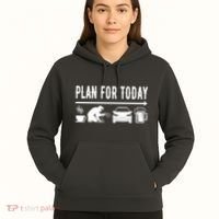 Plan For Today Coffee Welding Cars Beer Hoodie thumb 5