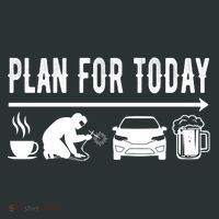Plan For Today Coffee Welding Cars Beer Backpack thumb 2