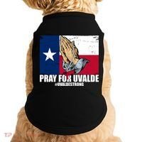 Pray For Uvalde Texas Strong Doggie Tank thumb 0