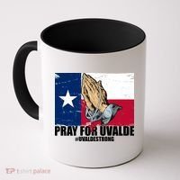 Pray For Uvalde Texas Strong Coffee Mug thumb 0