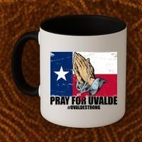 Pray For Uvalde Texas Strong Coffee Mug thumb 2