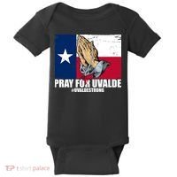 Pray For Uvalde Texas Strong Baby Bodysuit thumb 0
