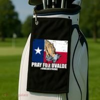 Pray For Uvalde Texas Strong Golf Towel thumb 2