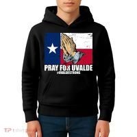Pray For Uvalde Texas Strong Kids Hoodie thumb 4